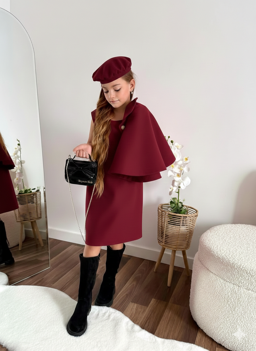 Princess Cape Dress👒🌟